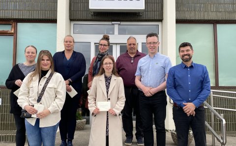 Frá afhendingu styrkja úr Húnasjóði árið 2021.