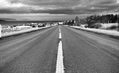 Malbikunarframkvæmdir á Hvammstanga