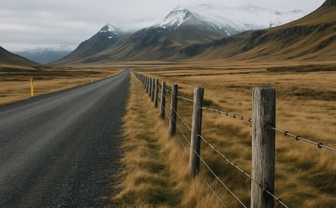 Viðhald girðinga meðfram vegum - tilkynna