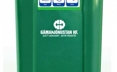 Dreifing á endurvinnslutunnum hafin