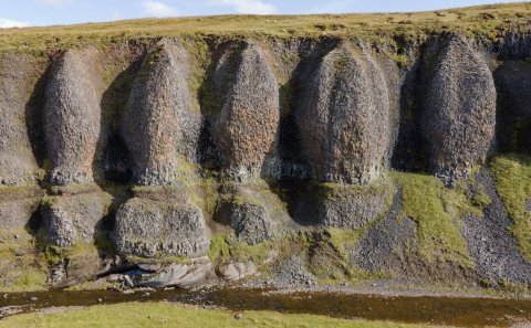 Ferðamannaklettar. Mynd: Róbert Daníel Jónsson