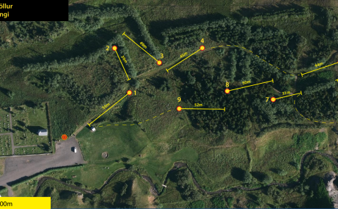 Frisbígolfvöllur Hvammstanga
