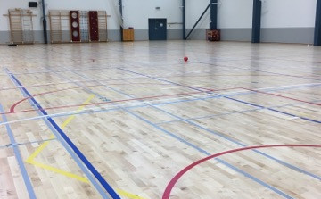 Íþróttahúsið opnar 9. október