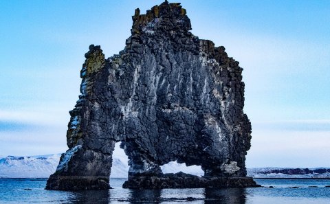 Hvítserkur. Mynd: Róbert Daníel Jónsson.