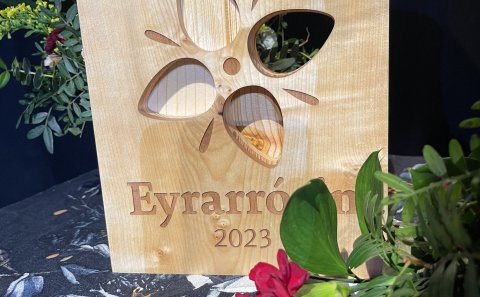 Heimsókn frú Elizu Reid og afhending Eyrarrósarinnar