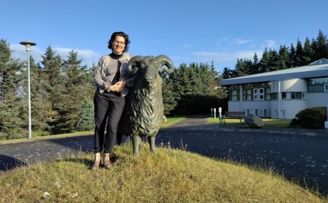 Frú Eliza Reid heimsótti Húnaþing vestra