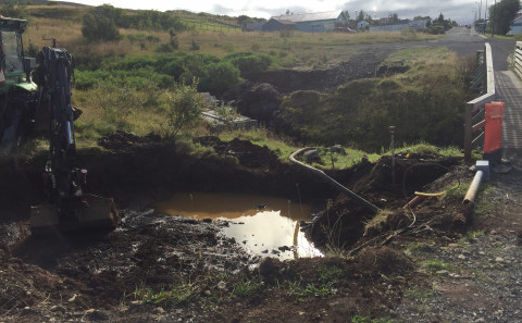 Lokað fyrir kalt vatn vegna breytinga á tengingu