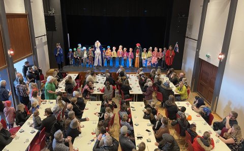 Frá hátíðarhöldum á sumardaginn fyrsta árið 2023.