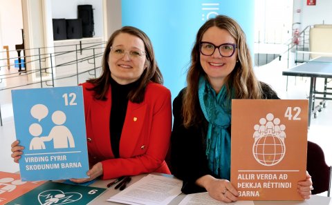 Undirritun samnings um þátttöku í verkefninu Barnvænt sveitarfélag