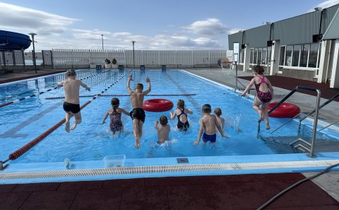 Opið í sundlaug á frídegi verslunarmanna