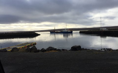 Dýpkun í Hvammstangahöfn