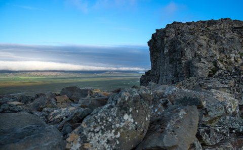 Borgarvirki. Mynd: Farbzauber