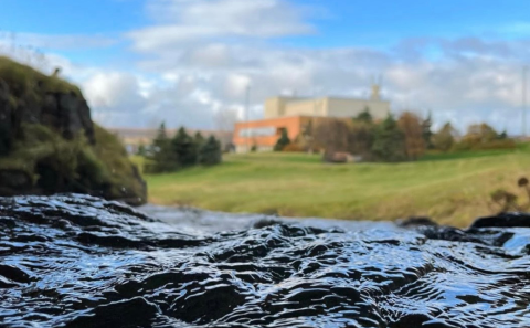 Tæknismiðja í félagsheimilinu