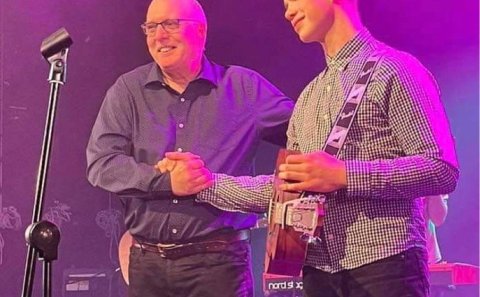 Haldnir voru minningartónleikar um Skúla Einarsson