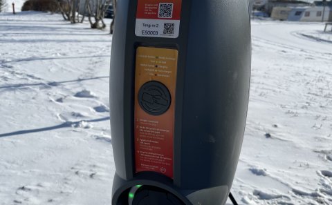 Hverfahleðslustöðvar teknar í notkun á Hvammstanga