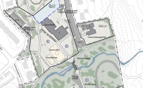 Auglýsing um deiliskipulag skólasvæðis og til samræmis breytingu á deiliskipulgi austan Norðurbrauta…
